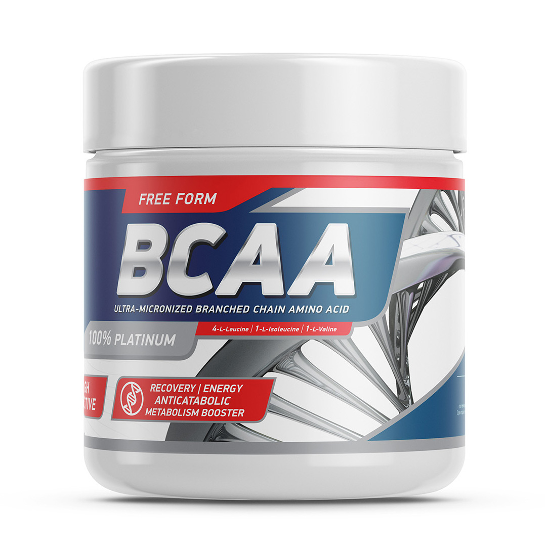 GeneticLab BCAA Powder Unflavored 500 г