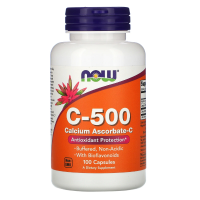 NOW C-500 100 растительных капсул