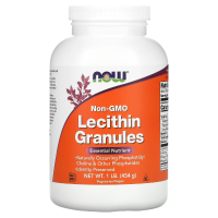 NOW Lecithin Granules vegan Non-GMO 454 г