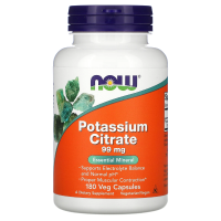 NOW Potassium Citrate 99 мг 180 капсул