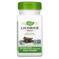 Nature's Way Licorice Root 450 мг 100 вегетарианских капсул
