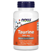 NOW Taurine 500 мг 100 капсул