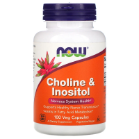 NOW Choline&Inositole 500 мг 100 капсул