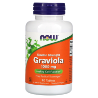 NOW Graviola Double Strength 1000 мг 90 таблеток