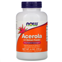 NOW Acerola 4:1 Extract Powder (170 г)