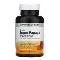 American Health Papaya Enzymes Plus 180 жевательных таблеток