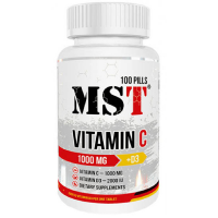 MST Vitamin C 1000 мг+ D-3 100 таблеток