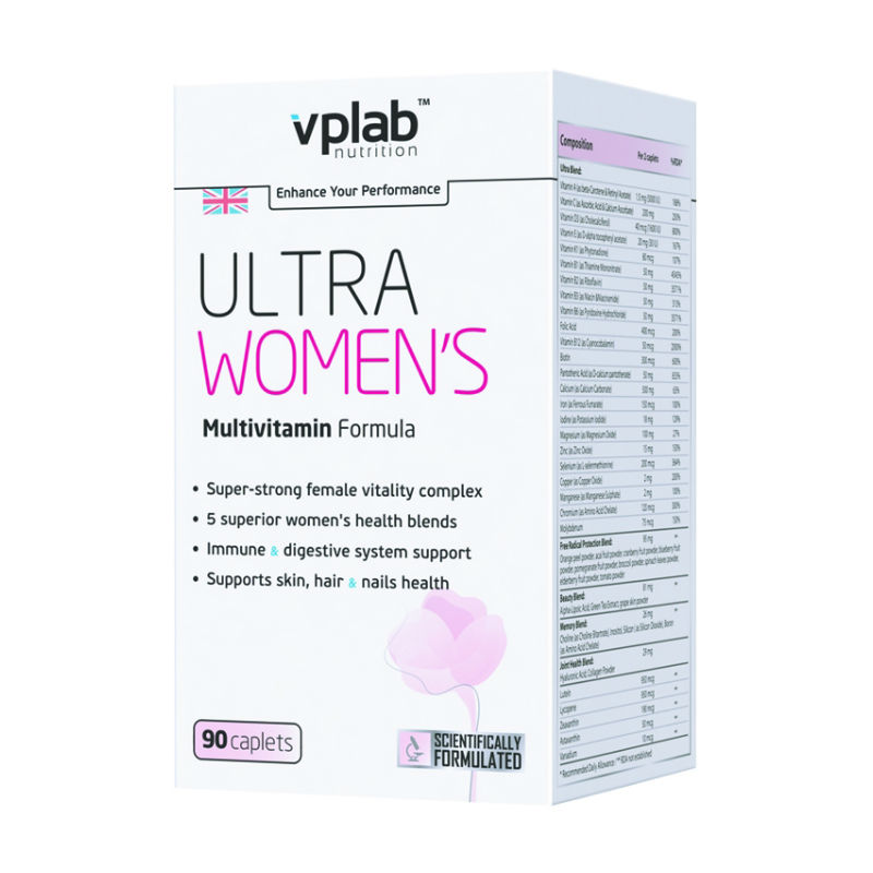 VPLab Ultra Women's Multivitamin Formula 90 таблеток
