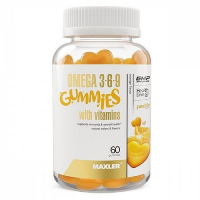 Maxler Omega 3-6-9 Gummies 60 жевательных конфет