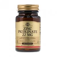Solgar Zinc Picolinate 22 мг 100 таблеток